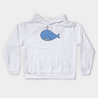 Happy Whale Kids Hoodie